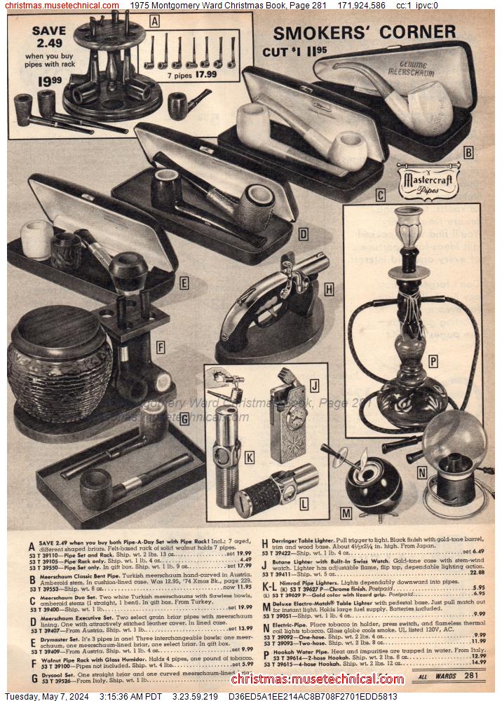 1975 Montgomery Ward Christmas Book, Page 281
