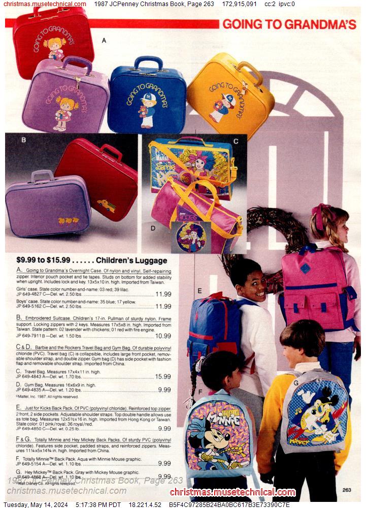 1987 JCPenney Christmas Book, Page 263