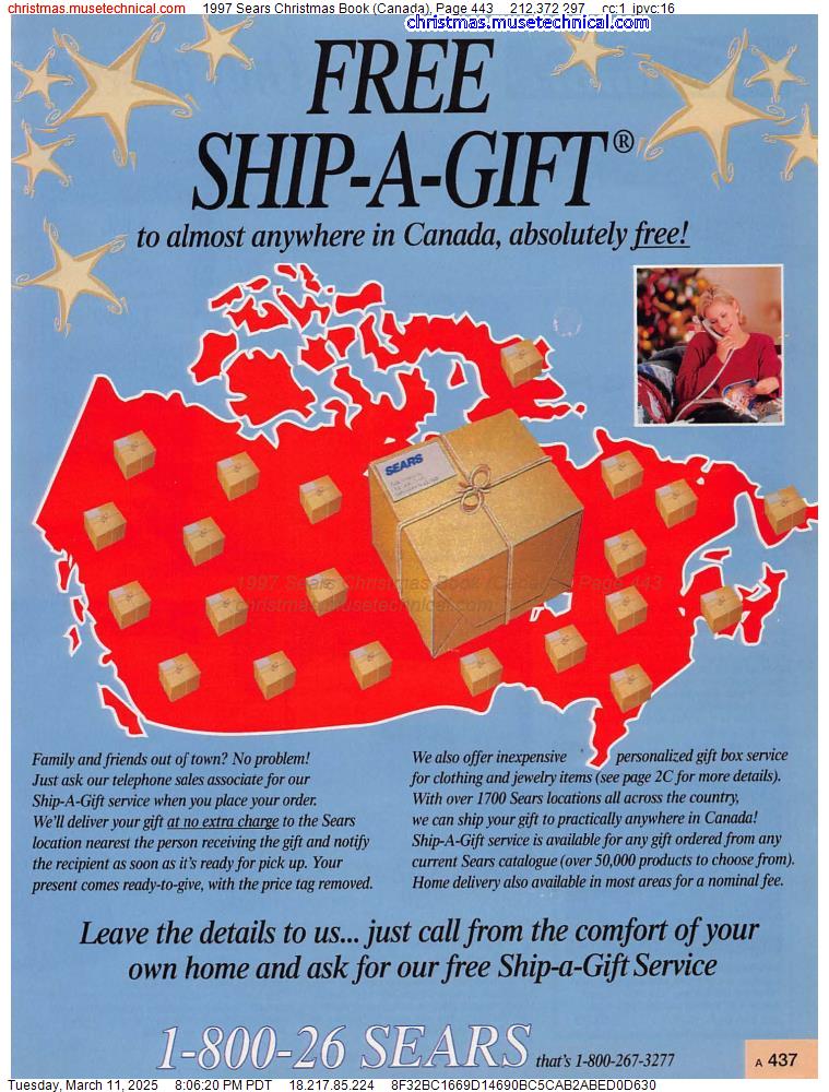 1997 Sears Christmas Book (Canada), Page 443