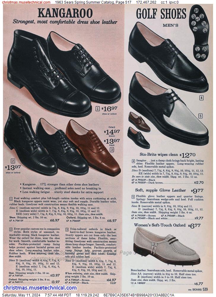 1963 Sears Spring Summer Catalog, Page 517