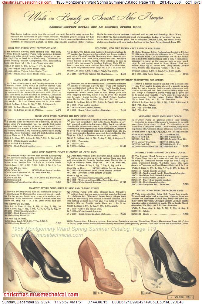 1956 Montgomery Ward Spring Summer Catalog, Page 119