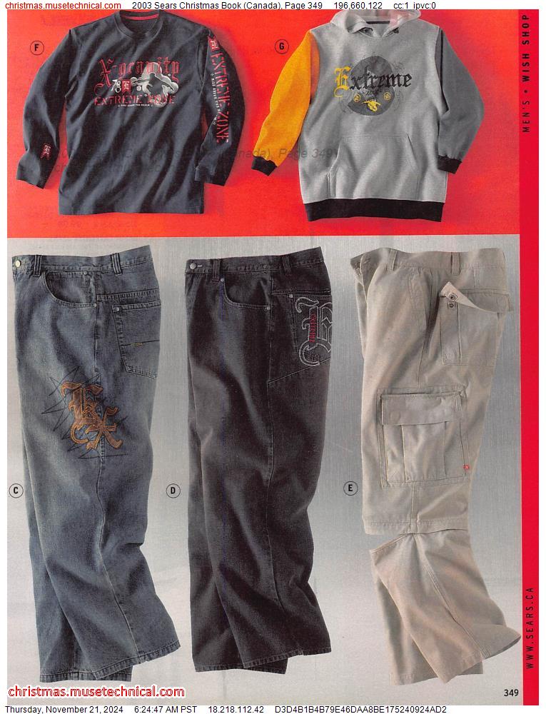 2003 Sears Christmas Book (Canada), Page 349