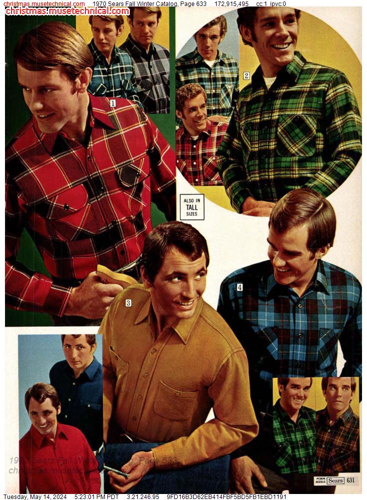 1970 Sears Fall Winter Catalog, Page 633