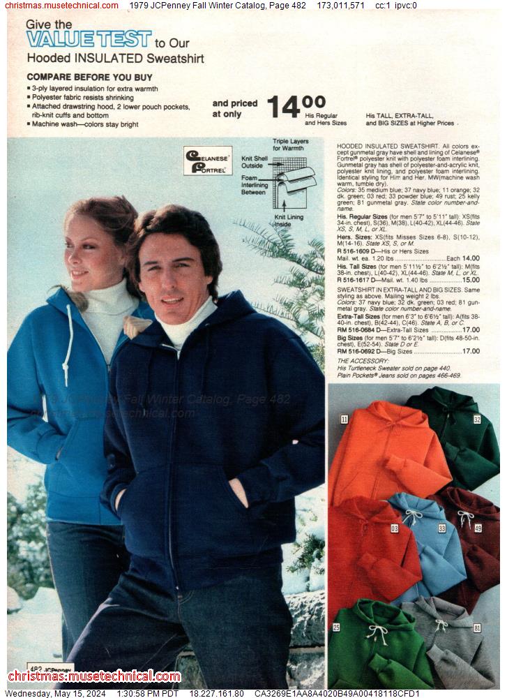 1979 JCPenney Fall Winter Catalog, Page 482