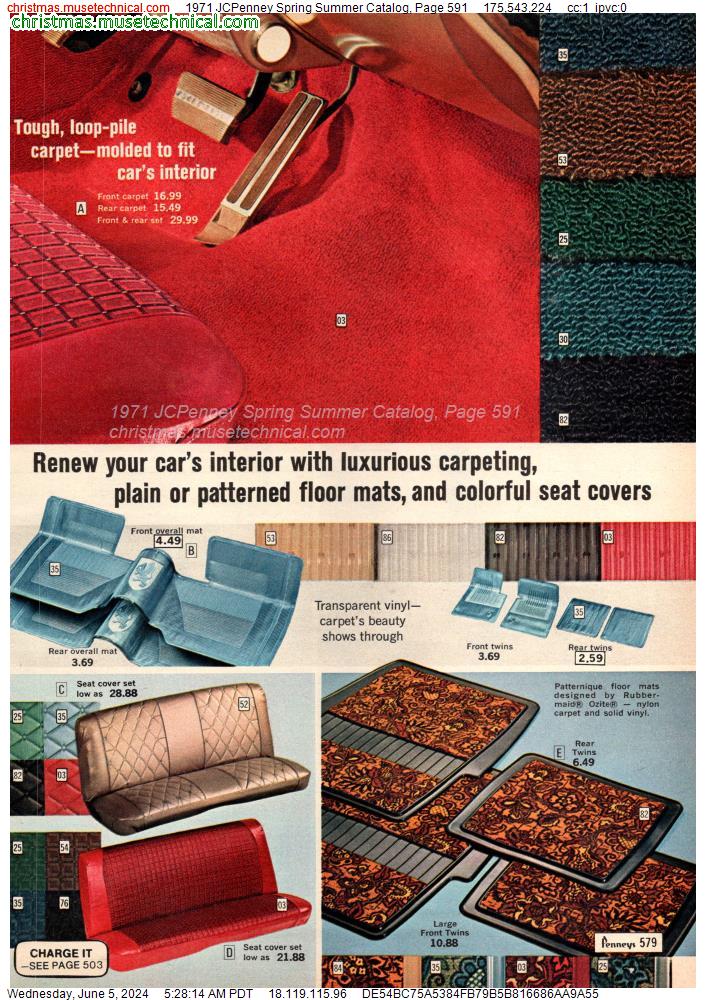 1971 JCPenney Spring Summer Catalog, Page 591