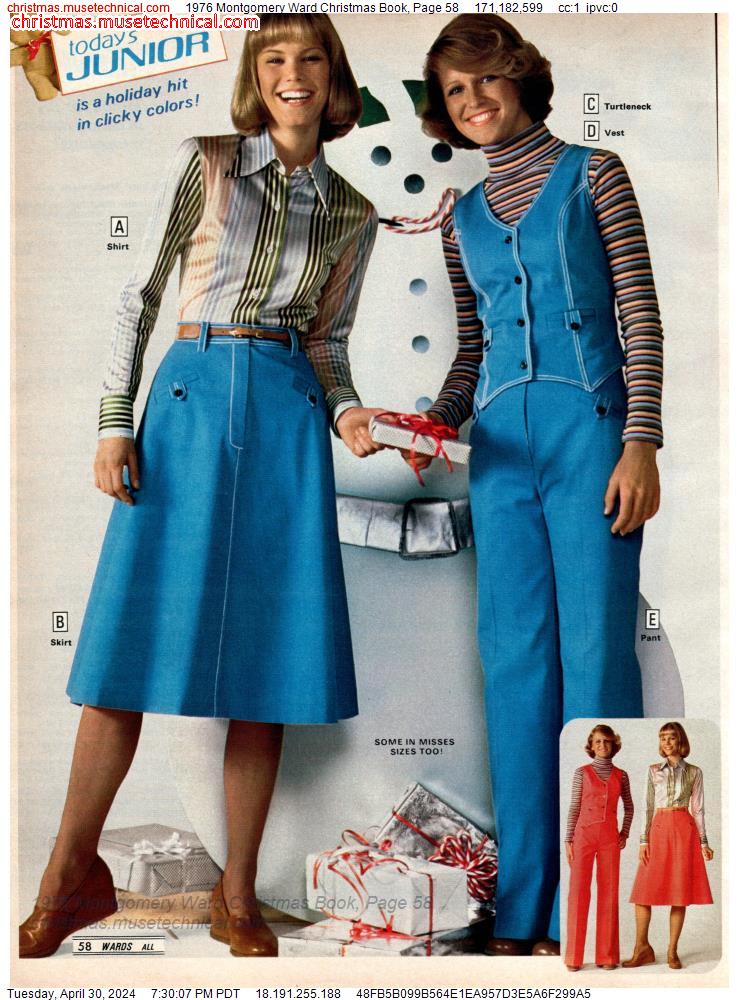 1976 Montgomery Ward Christmas Book, Page 58