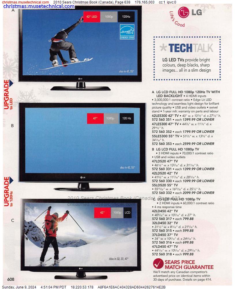 2010 Sears Christmas Book (Canada), Page 638