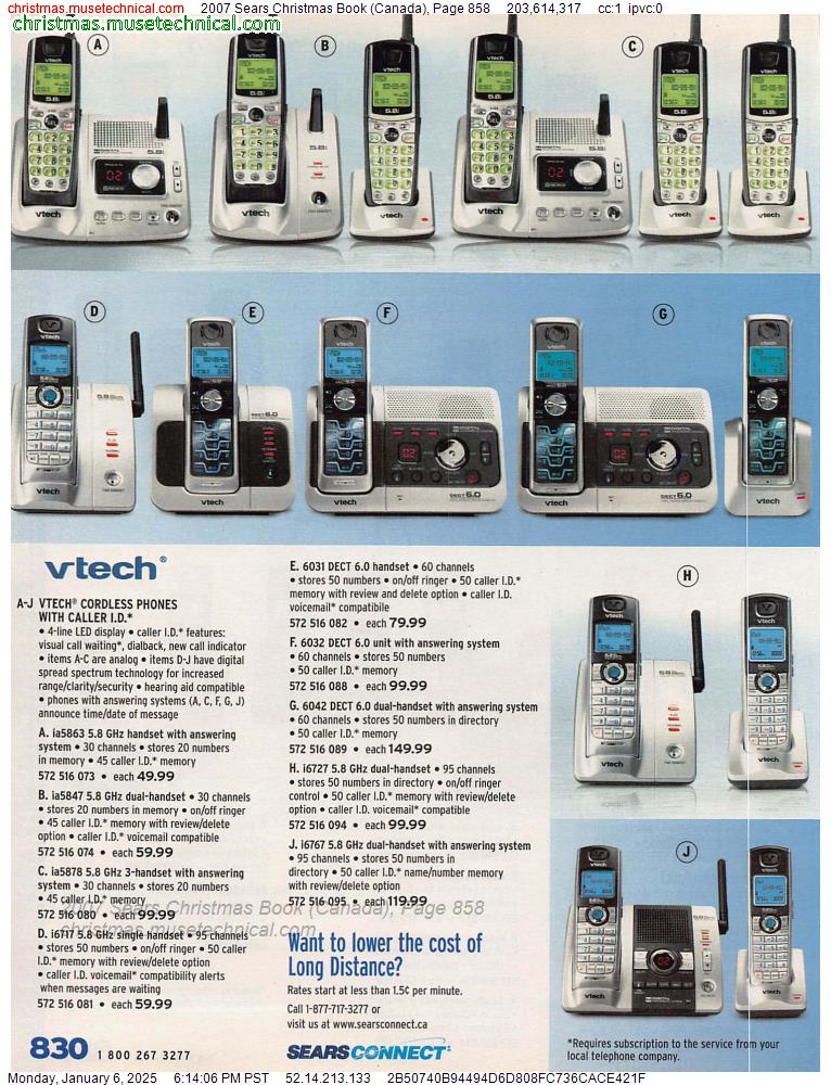 2007 Sears Christmas Book (Canada), Page 858