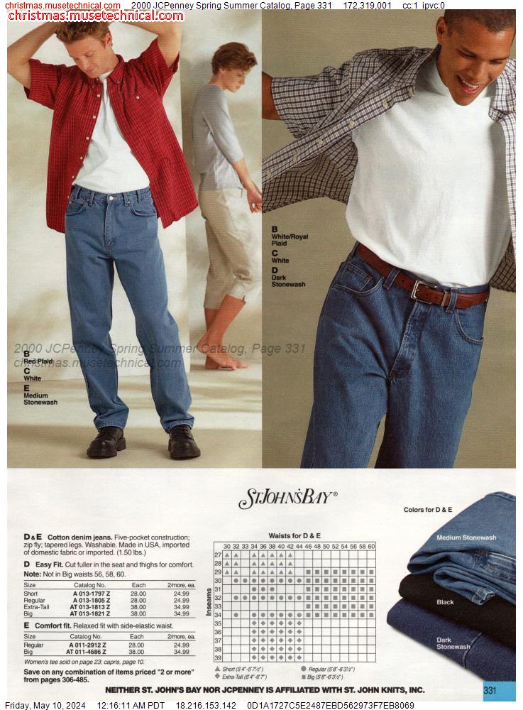 2000 JCPenney Spring Summer Catalog, Page 331