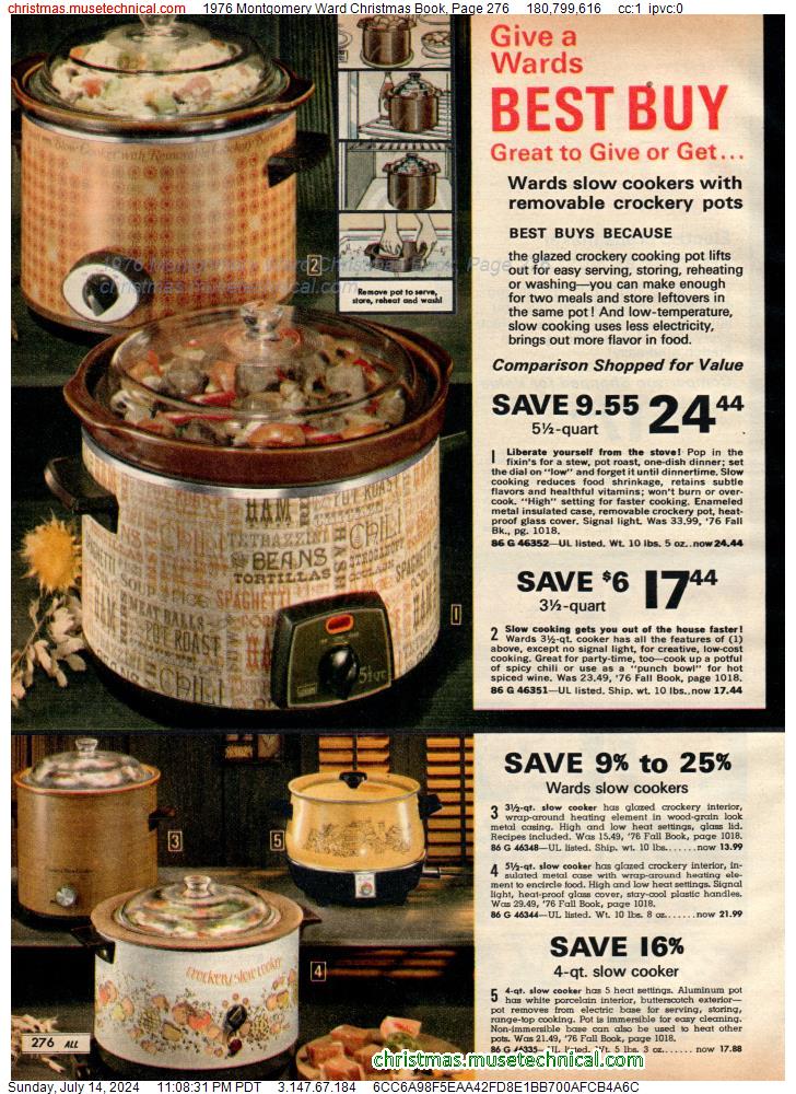 1976 Montgomery Ward Christmas Book, Page 276
