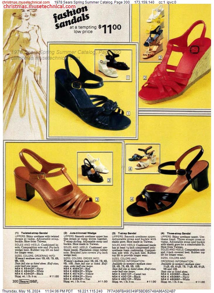 1978 Sears Spring Summer Catalog, Page 300