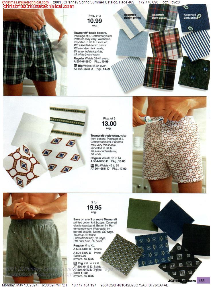 2001 JCPenney Spring Summer Catalog, Page 465
