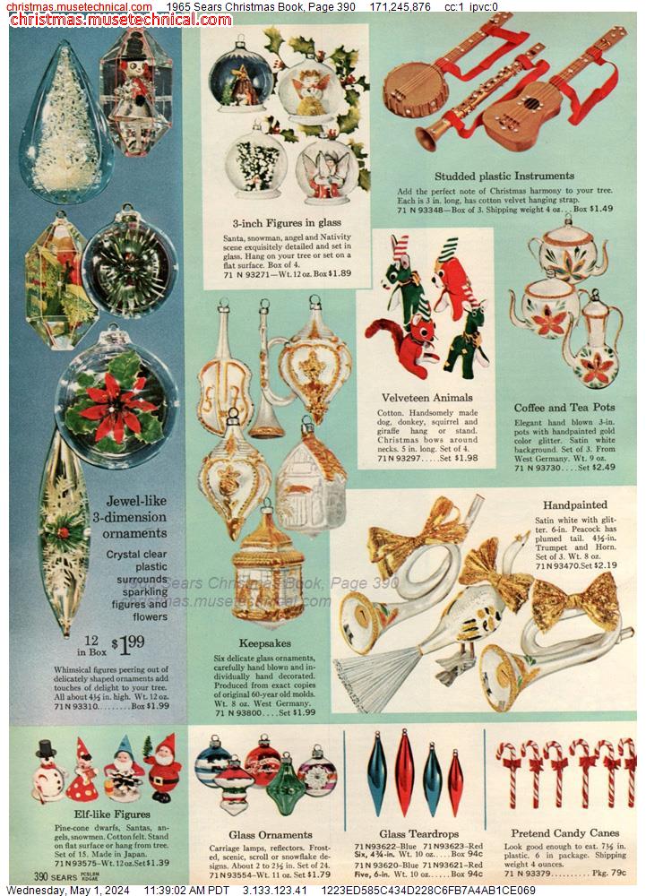 1965 Sears Christmas Book, Page 390