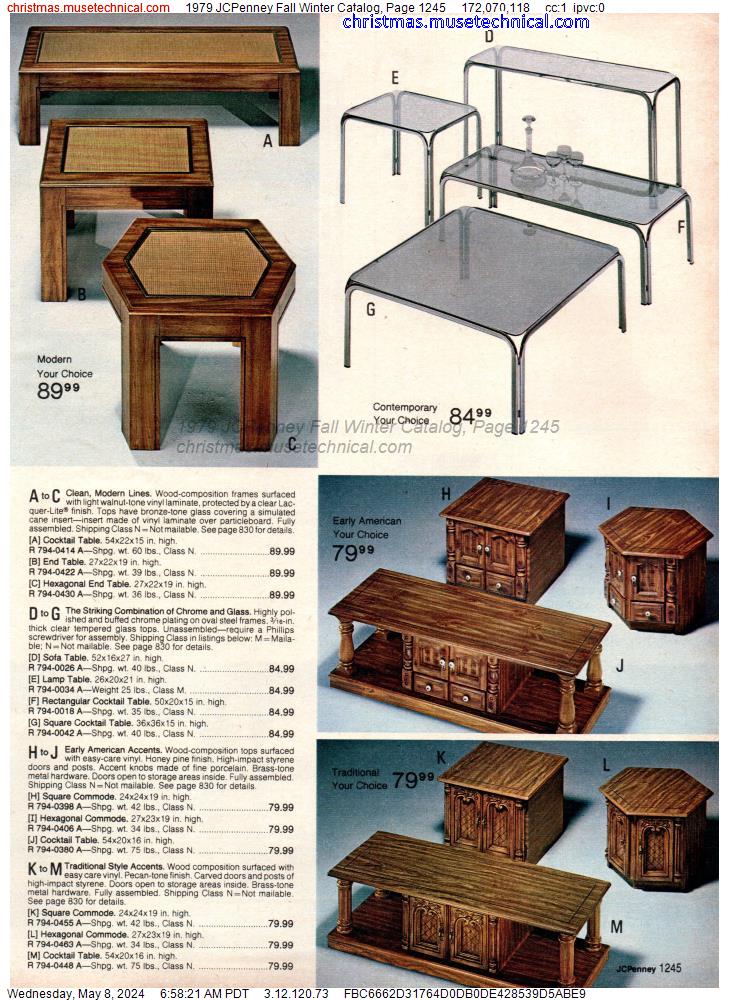 1979 JCPenney Fall Winter Catalog, Page 1245