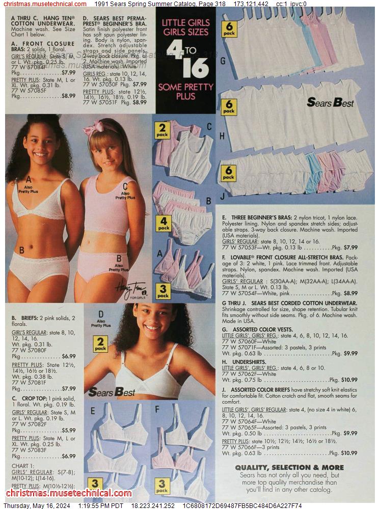 1991 Sears Spring Summer Catalog, Page 318 - Catalogs & Wishbooks