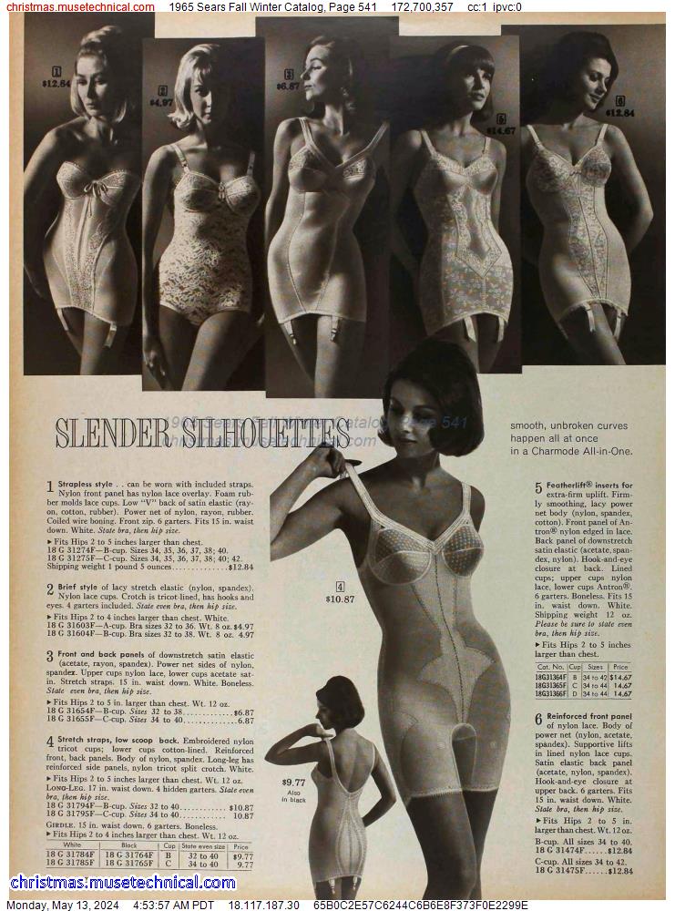 1965 Sears Fall Winter Catalog, Page 541