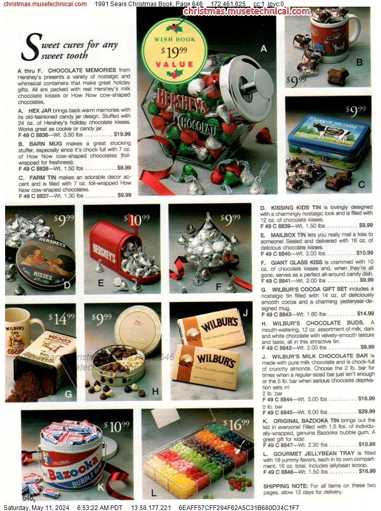 1991 Sears Christmas Book, Page 646