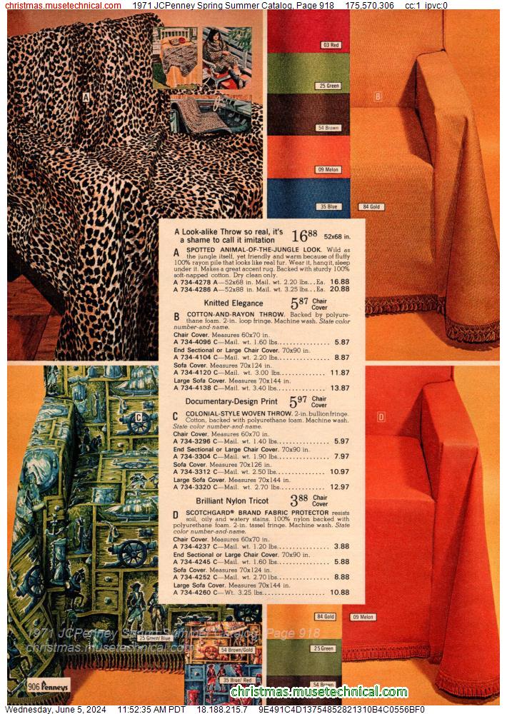 1971 JCPenney Spring Summer Catalog, Page 918