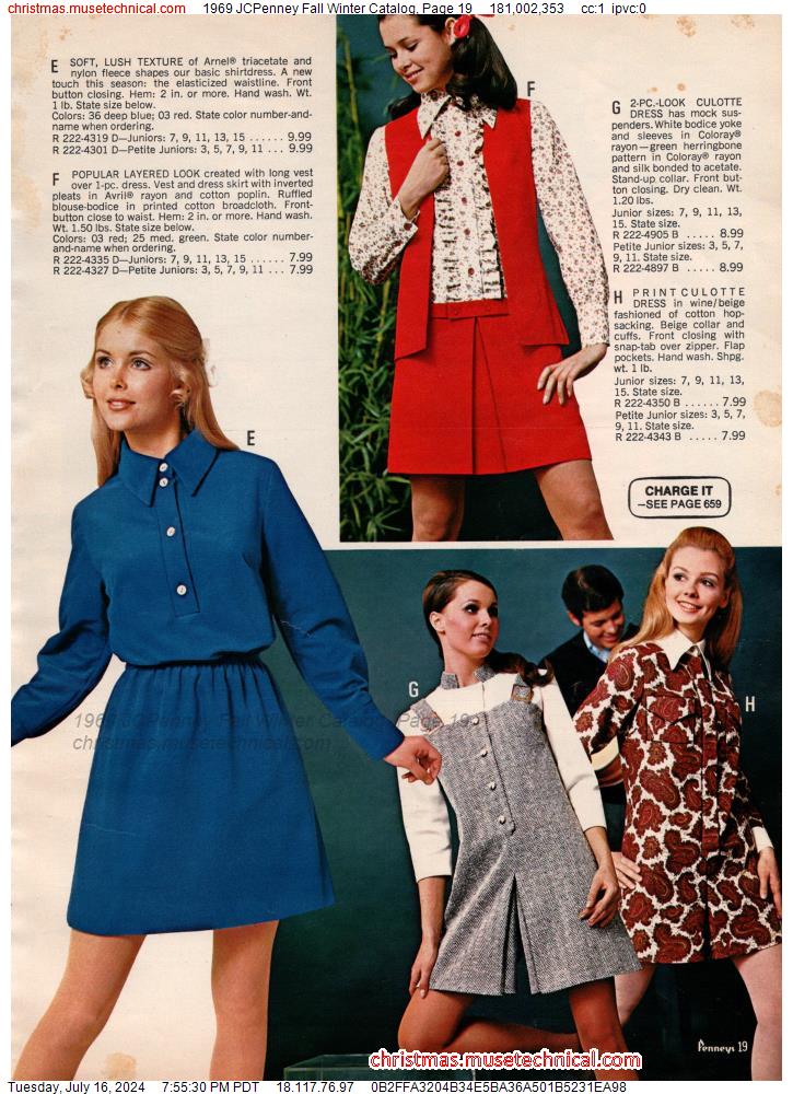 1969 JCPenney Fall Winter Catalog, Page 19