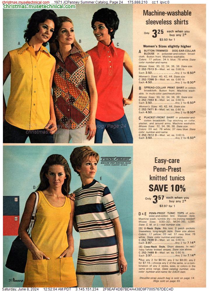 1971 JCPenney Summer Catalog, Page 24