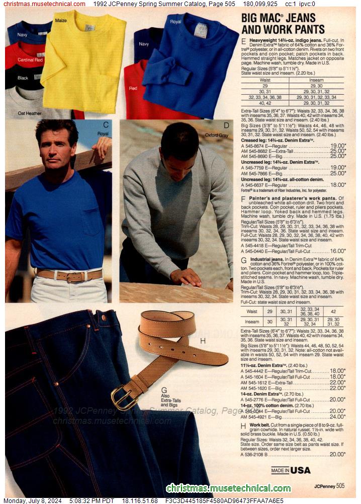 1992 JCPenney Spring Summer Catalog, Page 505