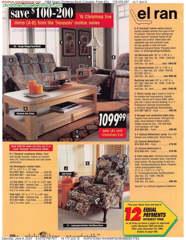 1999 Sears Christmas Book (Canada), Page 654