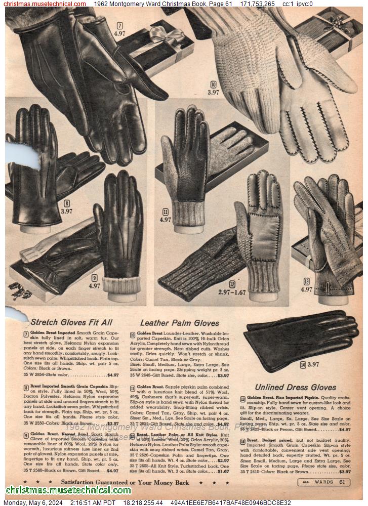 1962 Montgomery Ward Christmas Book, Page 61