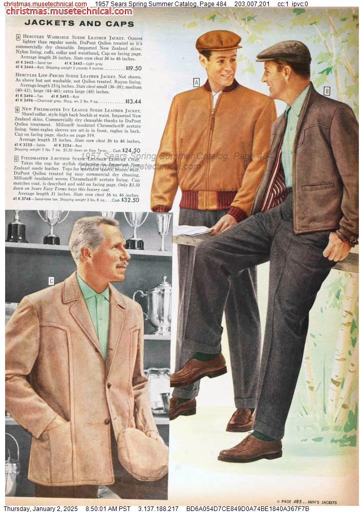 1957 Sears Spring Summer Catalog, Page 484