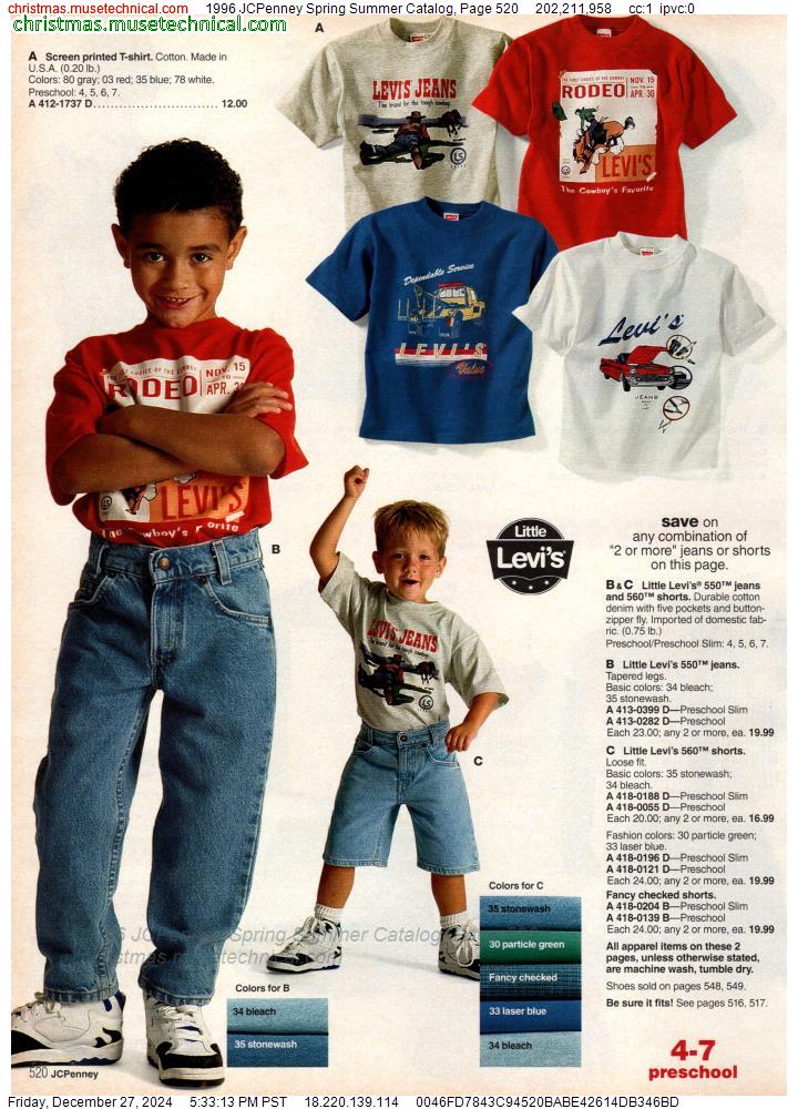 1996 JCPenney Spring Summer Catalog, Page 520