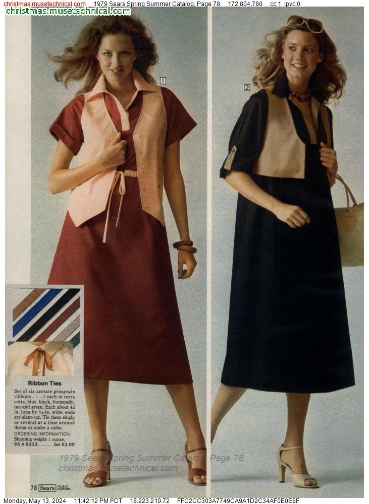 1979 Sears Spring Summer Catalog, Page 78