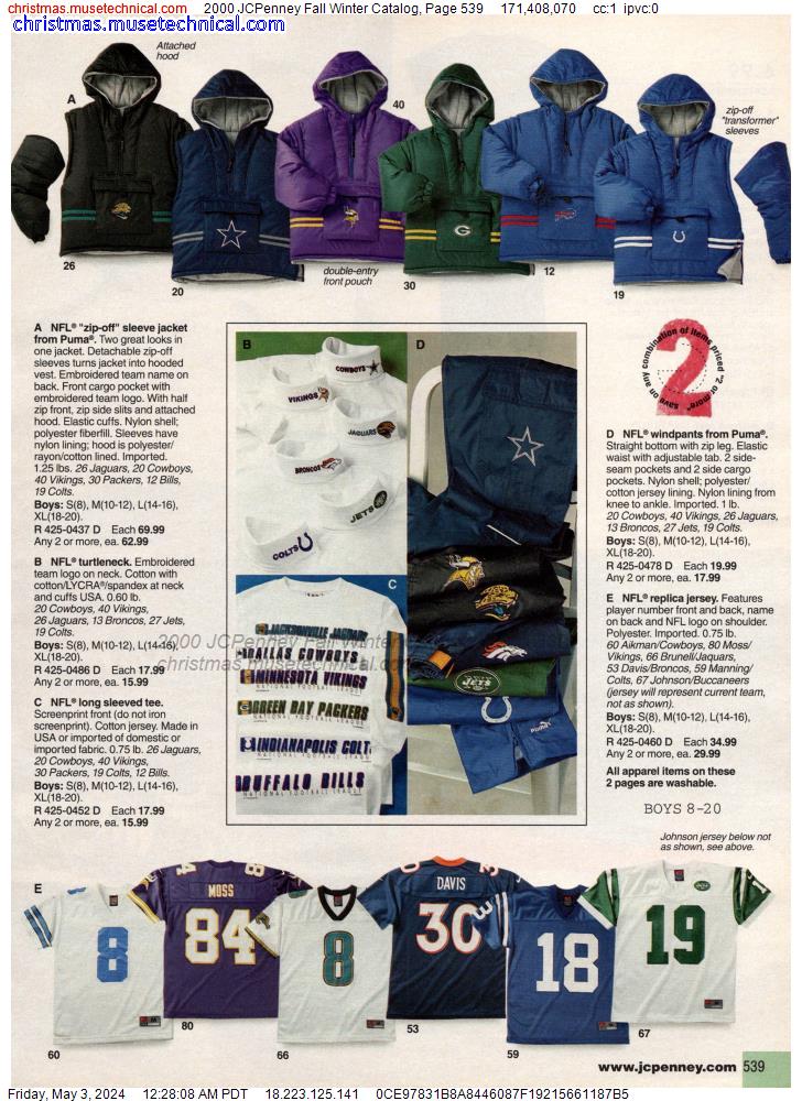 2000 JCPenney Fall Winter Catalog, Page 539