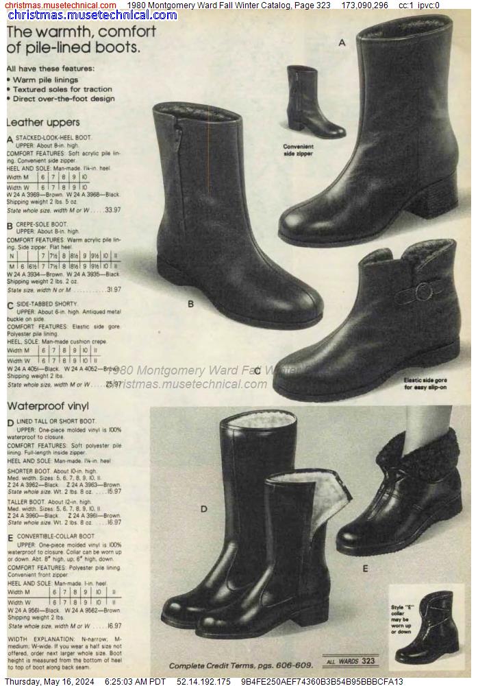1980 Montgomery Ward Fall Winter Catalog, Page 323