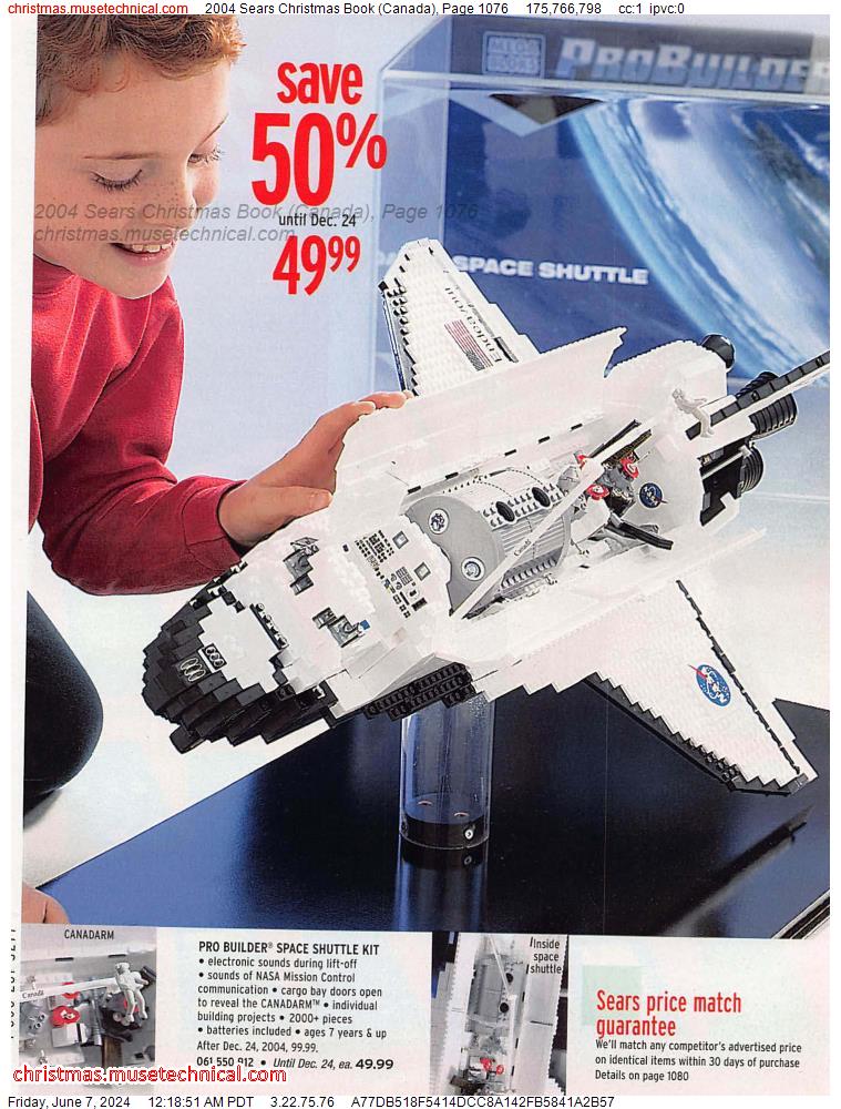 2004 Sears Christmas Book (Canada), Page 1076