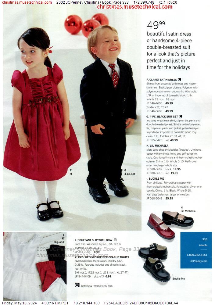 2002 JCPenney Christmas Book, Page 333