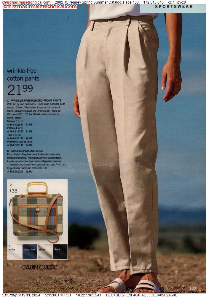 2002 JCPenney Spring Summer Catalog, Page 103