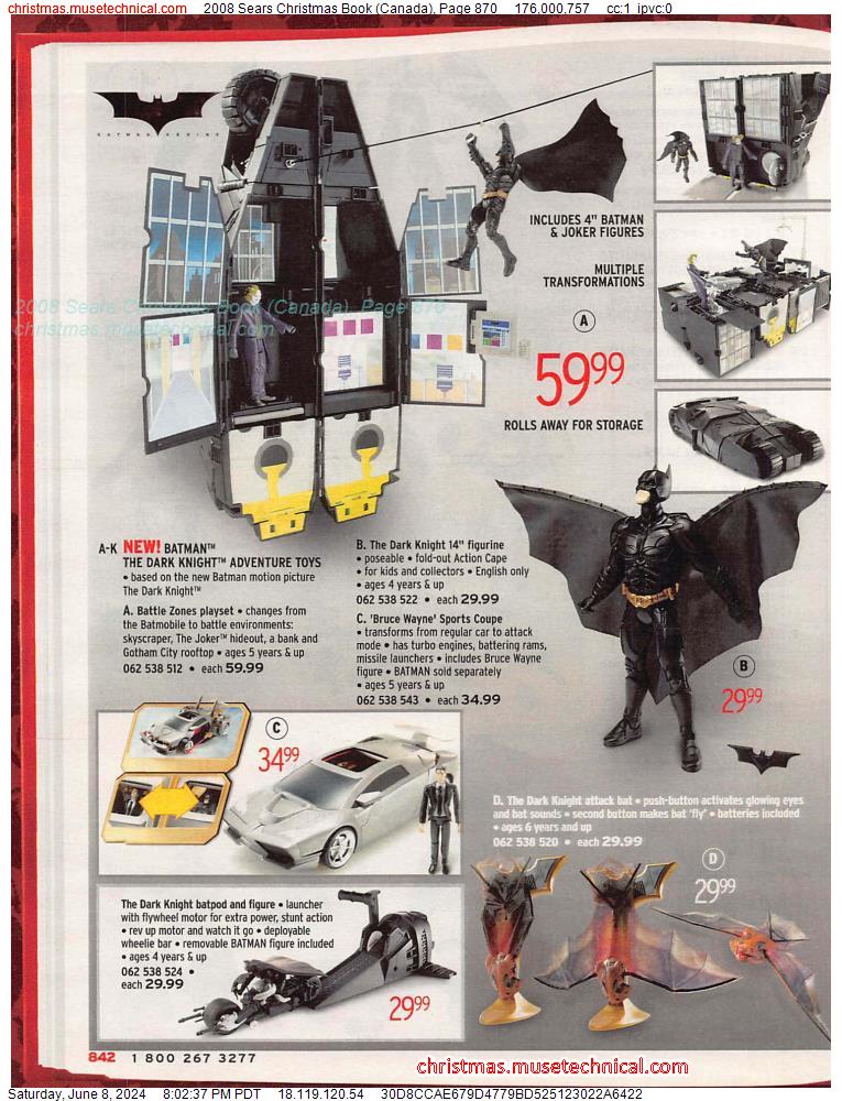 2008 Sears Christmas Book (Canada), Page 870