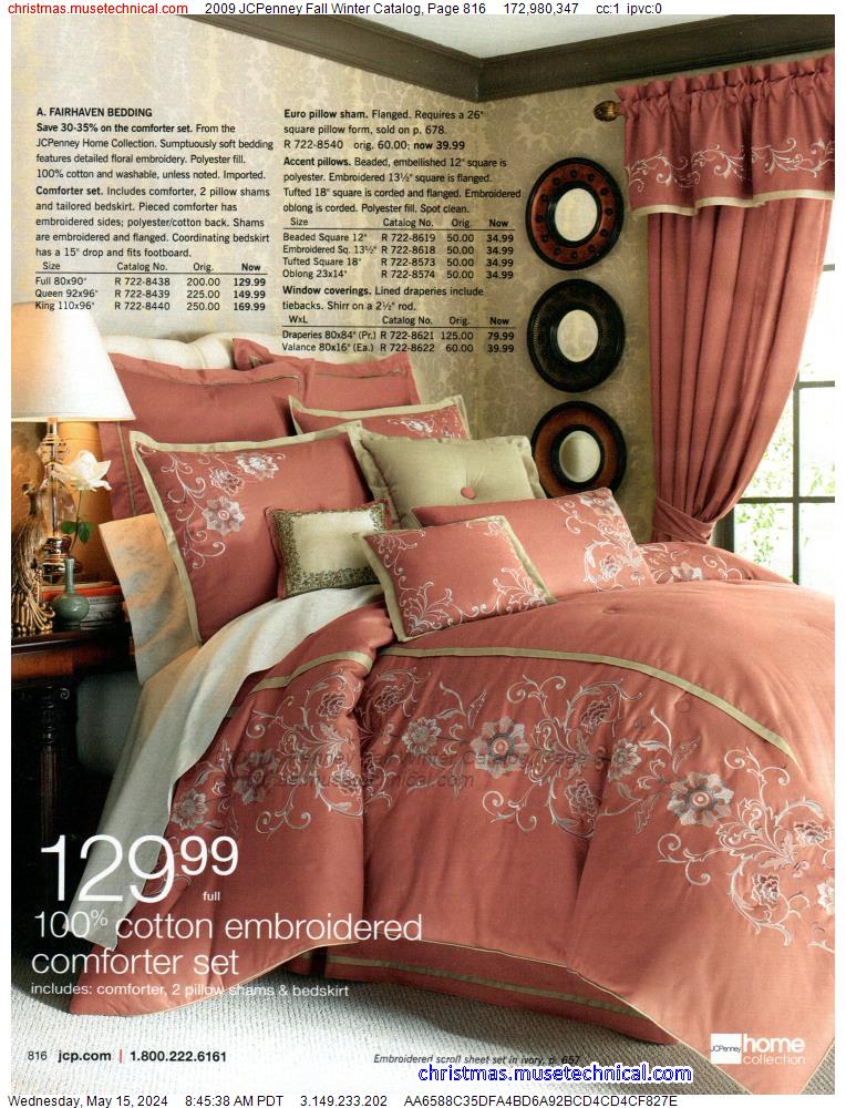 2009 JCPenney Fall Winter Catalog, Page 816