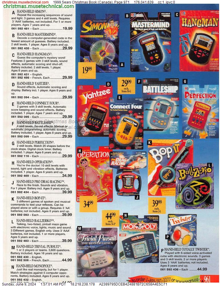 1999 Sears Christmas Book (Canada), Page 971