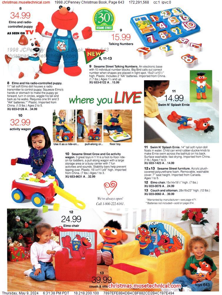 1998 JCPenney Christmas Book, Page 643
