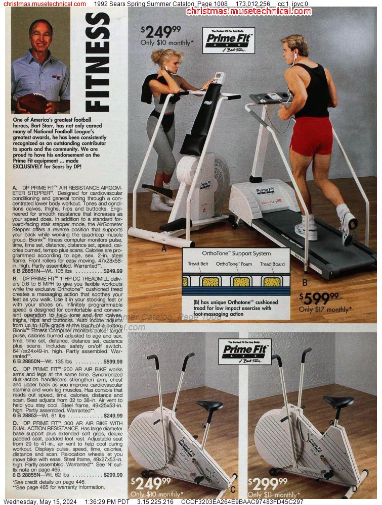 1992 Sears Spring Summer Catalog, Page 1008