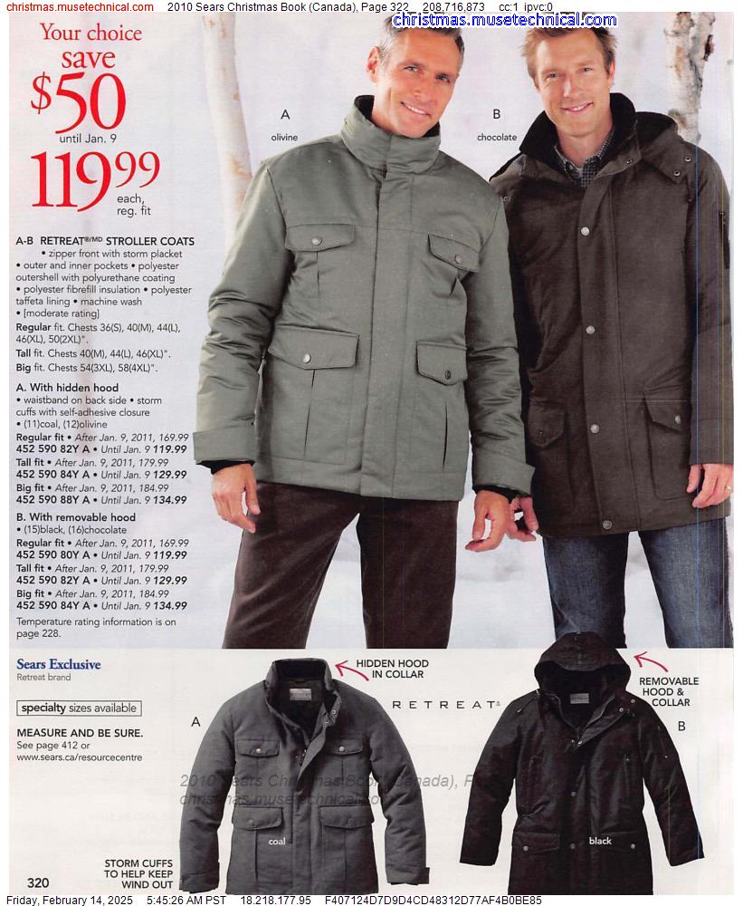 2010 Sears Christmas Book (Canada), Page 322