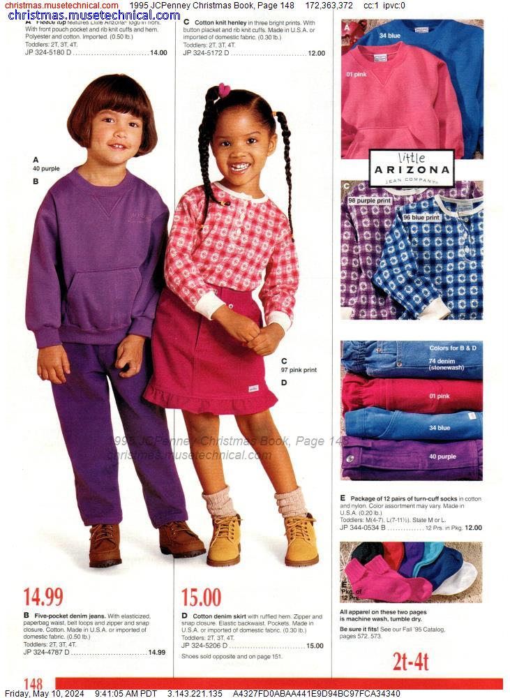 1995 JCPenney Christmas Book, Page 148