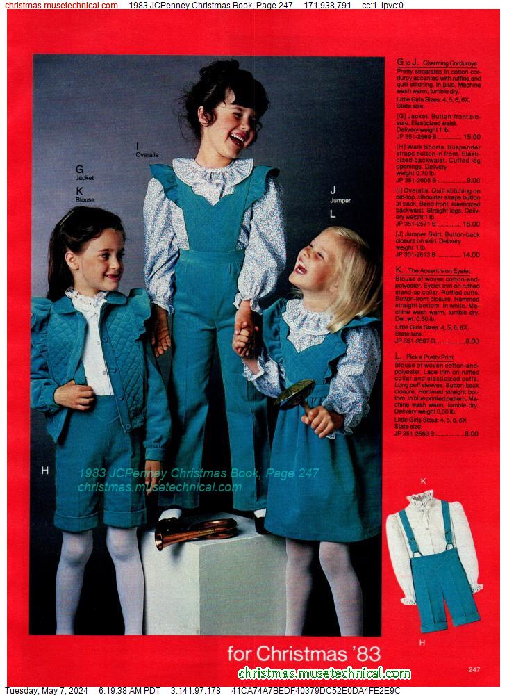 1983 JCPenney Christmas Book, Page 247