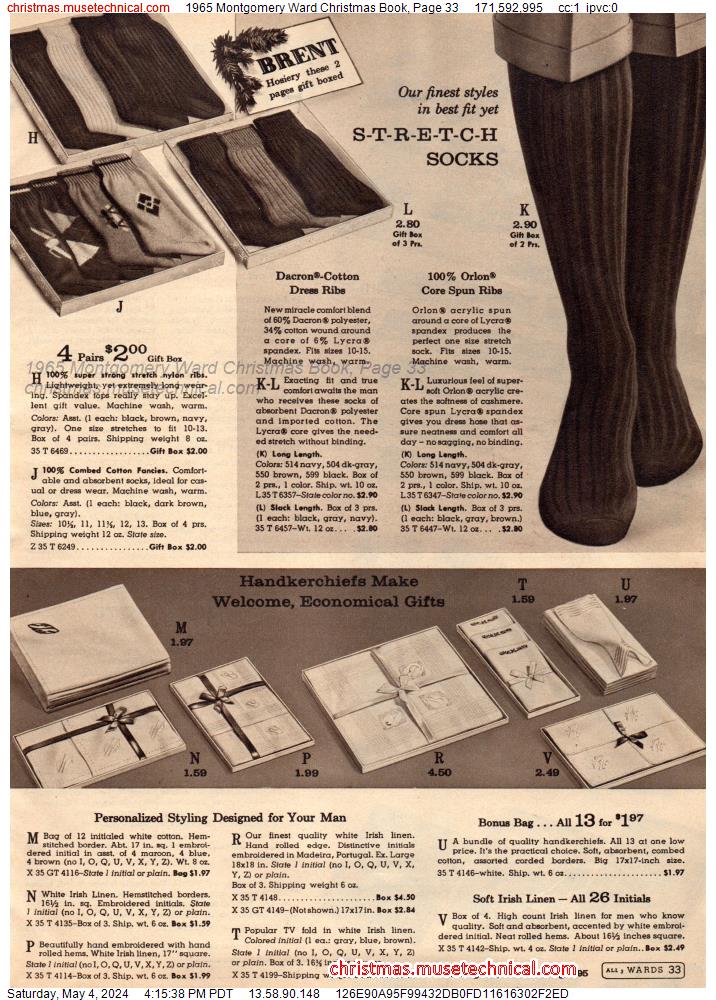 1965 Montgomery Ward Christmas Book, Page 33