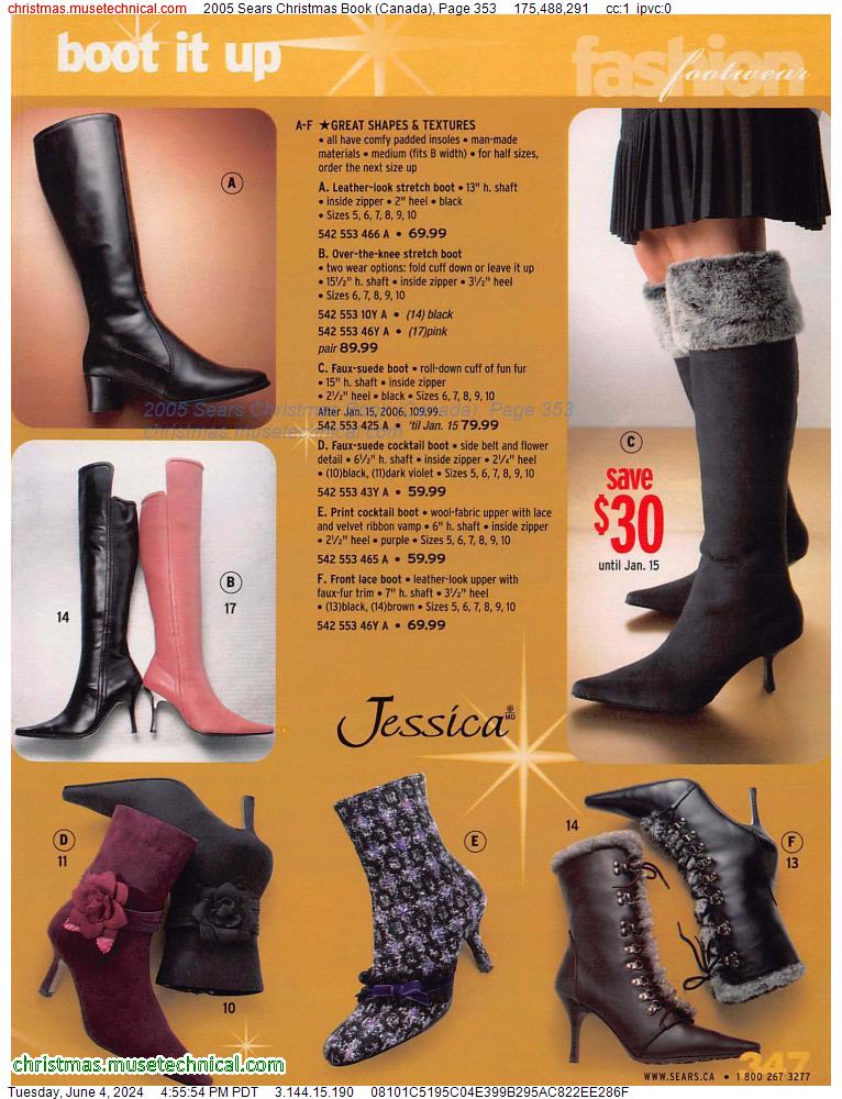 2005 Sears Christmas Book (Canada), Page 353