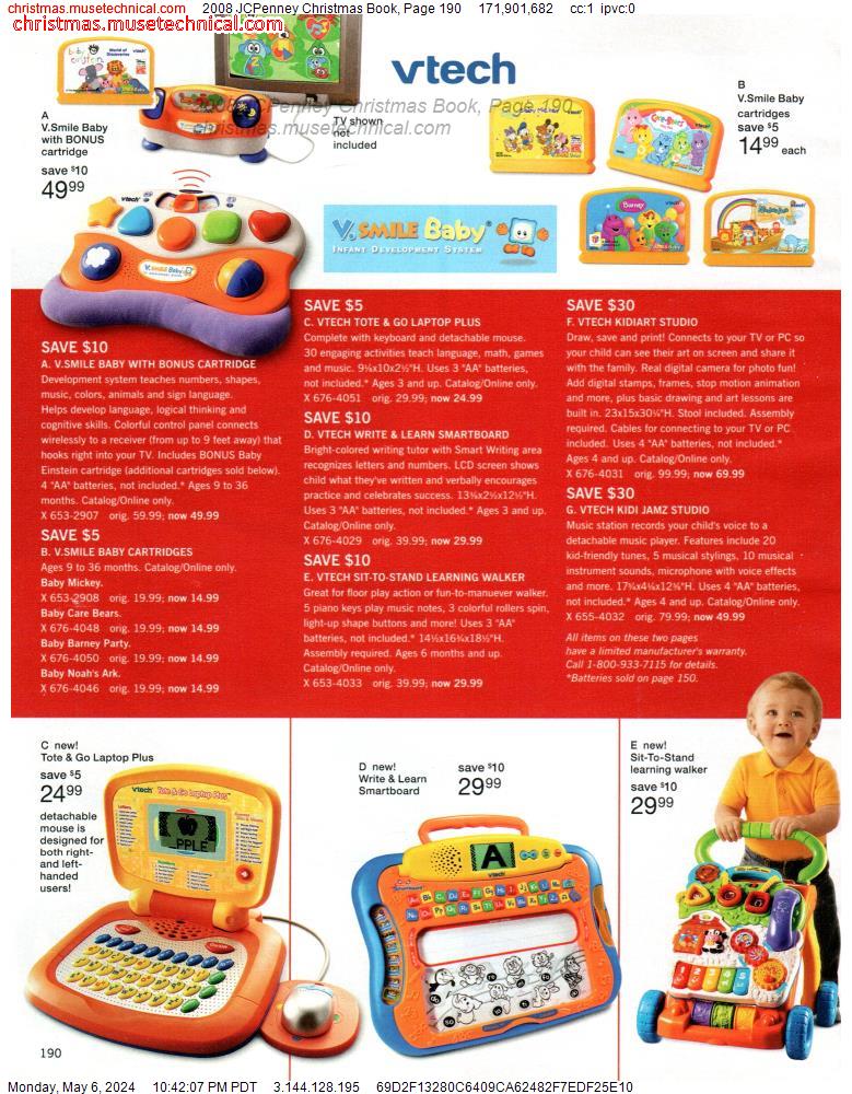 2008 JCPenney Christmas Book, Page 190