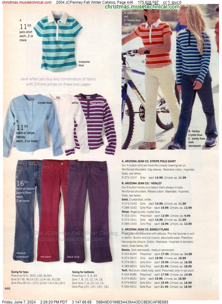 2004 JCPenney Fall Winter Catalog, Page 446
