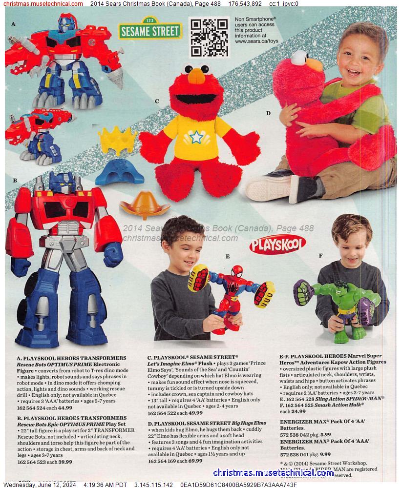 2014 Sears Christmas Book (Canada), Page 488