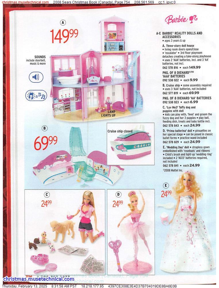 2008 Sears Christmas Book (Canada), Page 754