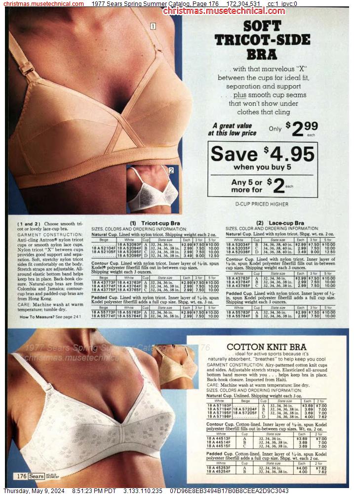 1977 Sears Spring Summer Catalog, Page 176